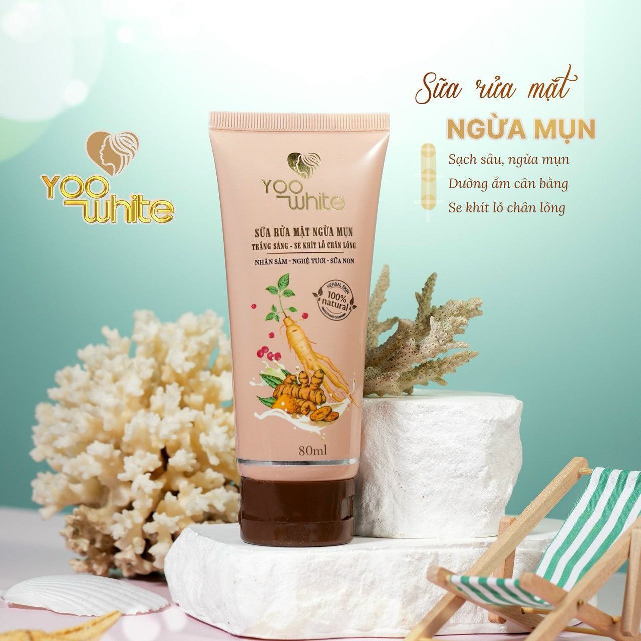 Trọn bộ nám tàn nhang siêu trắng nhà Yoo White