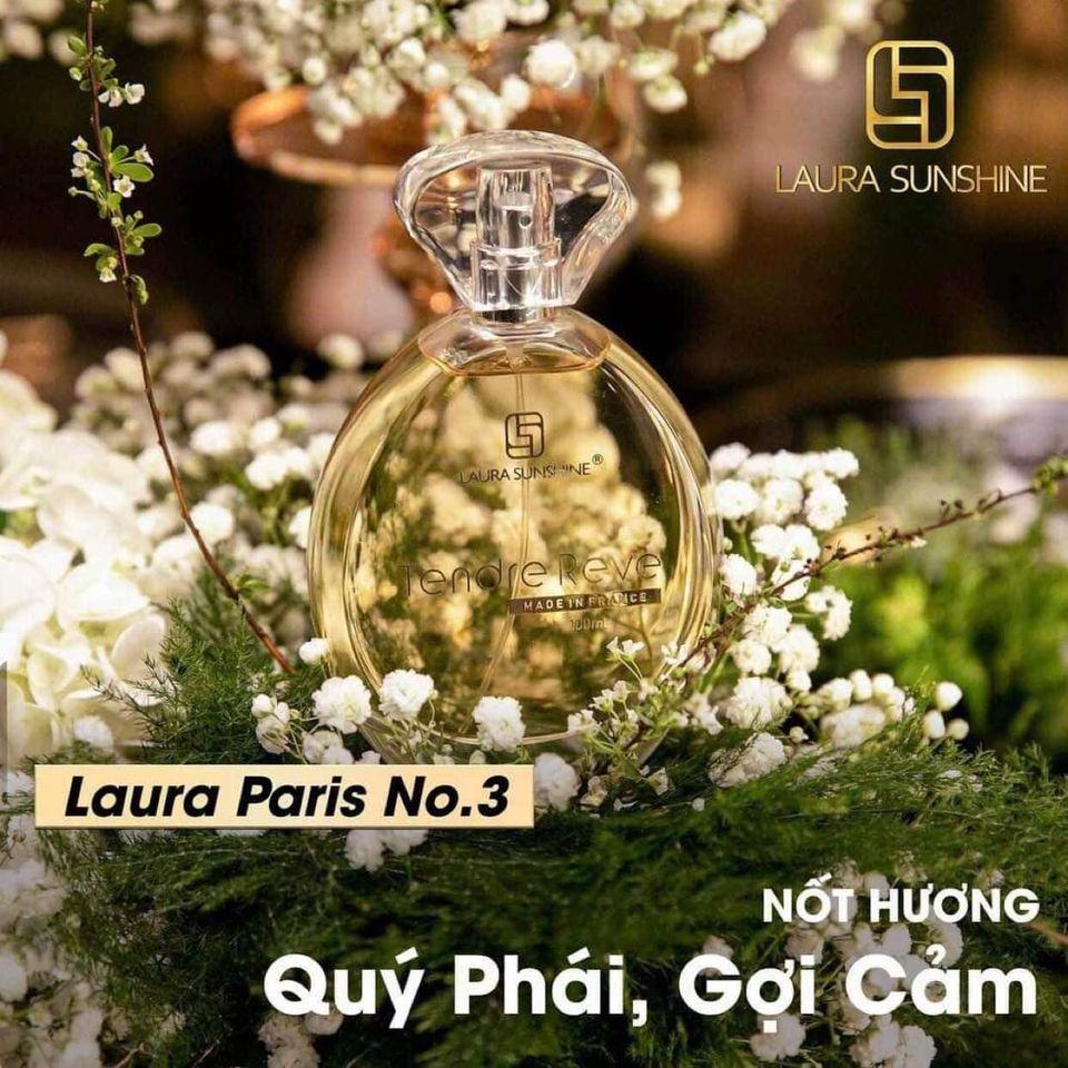 Nước hoa Pháp số 3 - Tendre Reve là chai nước hoa nữ cực sang chảnh và kiêu kì