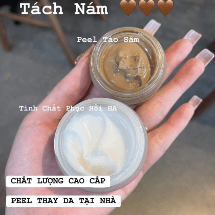 Combo Peel Da Tảo Sâm Đông Y 36 Vị và Kem Phục Hồi Da Ha 36 Vị MeeA Origin