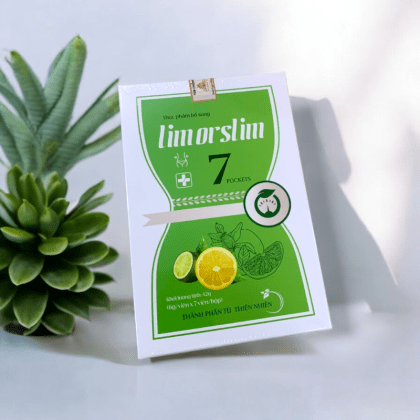 Kẹo Dẻo Hỗ Trợ Giảm Mỡ Lim or Slim EZ Beauty Hộp 7 Viên