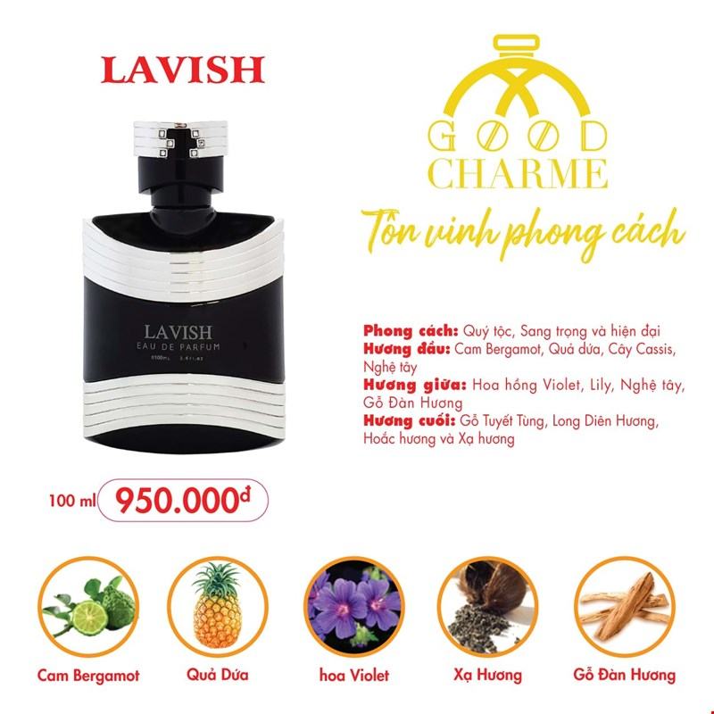 Nước hoa Charme Lavish dành cho nam từ 18 tuổi trở lên mang phong cách quý tộc