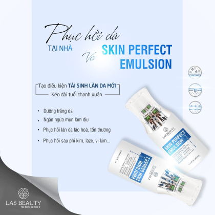 Sữa Dưỡng Rong Nho Las Beauty Skin Perfect Emulsion 50ml siêu phẩm của nhà Las Beaty chính thức trình làng
