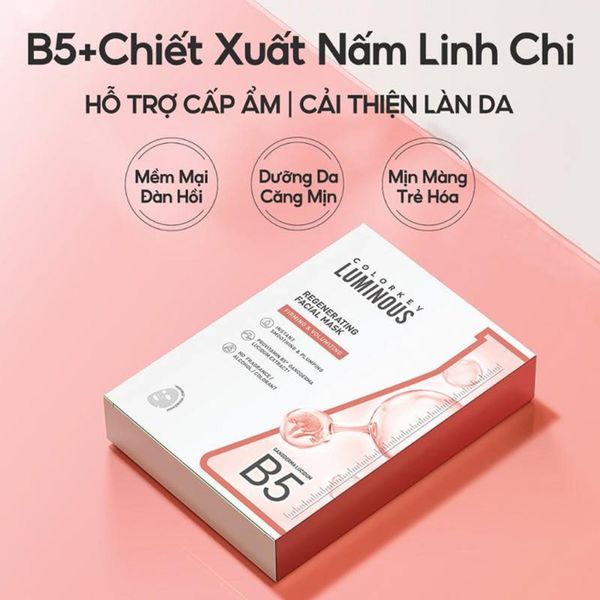 Mặt Nạ Tái Tạo Da Colorkey Luminous Regenerating Facial Mask là một sản phẩm đáng chú ý trong dòng mặt nạ chăm sóc da