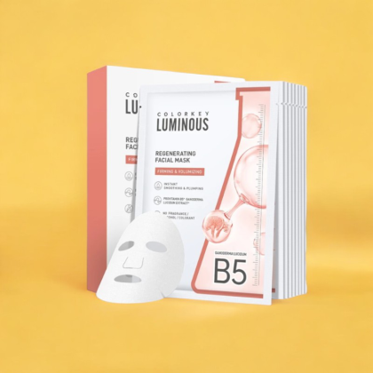 Mặt Nạ Colorkey Luminous B5 Regenerating Facial Mask Firming & Volumizing Hộp 10 Miếng