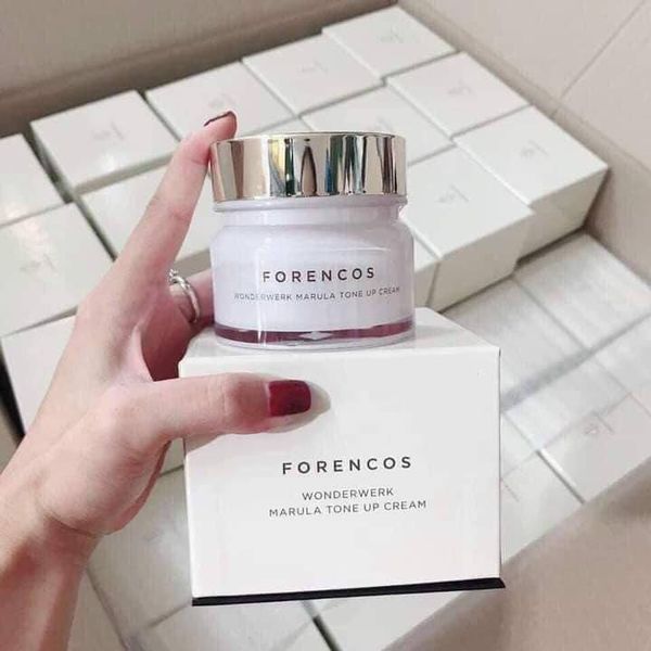 Kem Dưỡng Forencos Màu Trắng Wonderwerk Marula Tone Up Cream