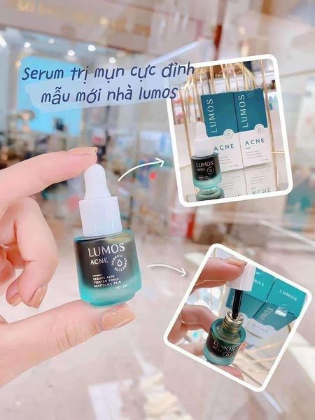 Da đẹp hết mụn mặt mộc tự tin chỉ với 1 chai Lumos Acne