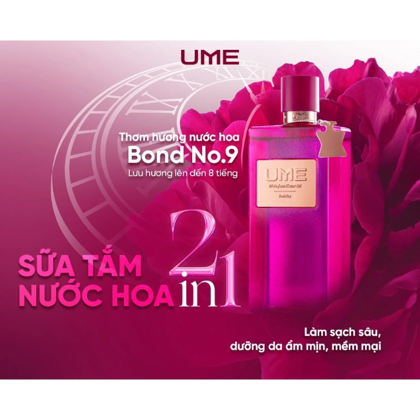 Sữa Tắm Nước Hoa Ume Perfume Shower Gel Giúp Cấp Ẩm Trắng Da Ngọc Trinh