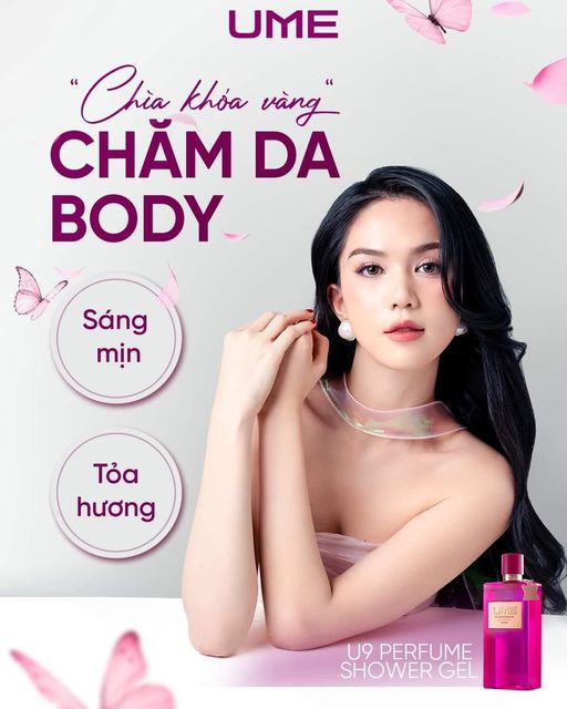Sữa Tắm Nước Hoa Ume Perfume Shower Gel Giúp Cấp Ẩm Trắng Da Ngọc Trinh