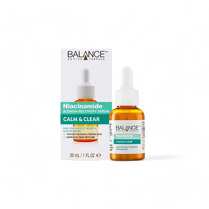 Serum Balance Active Formula Ngừa Mụn Mờ Thâm 30ml Niacinamide 15%