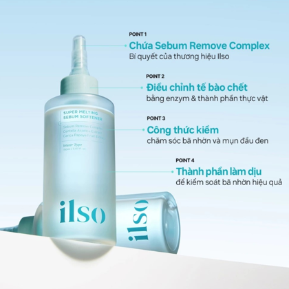 Ủ Mụn ilso Super Melting Sebum Softener 150g