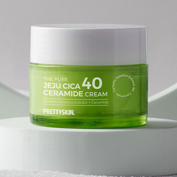 Kem Dưỡng Trắng Da Prettyskin The Pure Chiết Xuất Rau Má Ceramide Cream 52ml