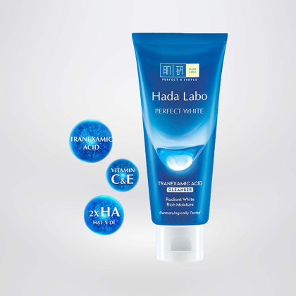 Sữa rửa mặt dưỡng trắng Hada Labo Perfect White Cleanser