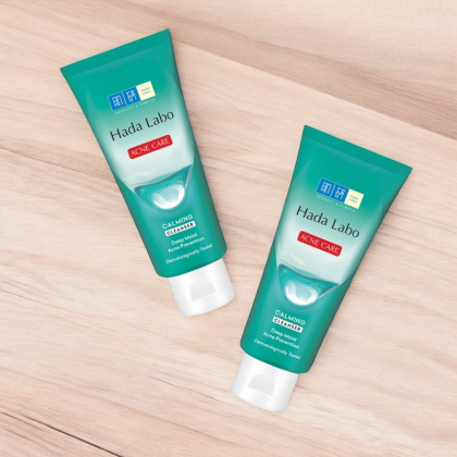 Sữa rửa mặt Hada Labo cho  da nhạy cảm Hada Labo Acne Care Calming Cleanser 80g