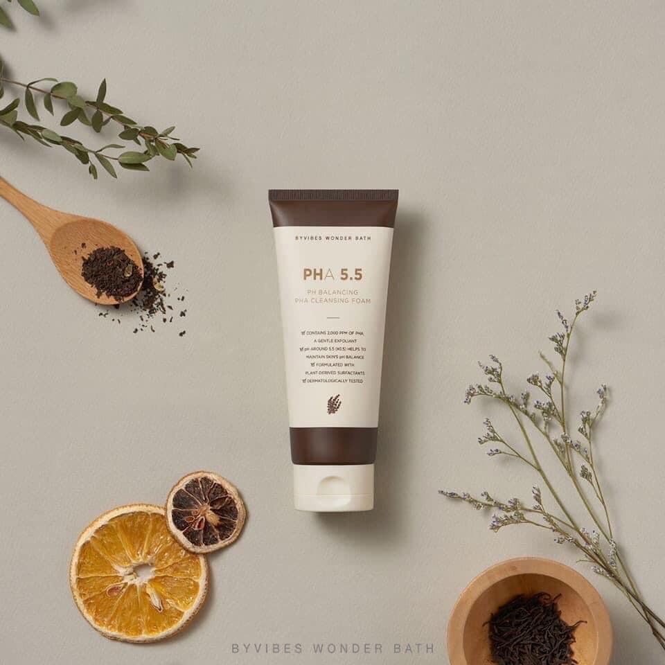 Sữa Rửa Mặt PHA 5.5 Byvibes Wonder Bath 130ml