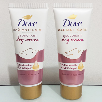 Kem Khử Mùi Tinh Chất Serum Dưỡng Sáng, Khử Mùi, Làm Đều Màu Da Dove 3% Niacinamide & 10x Collagen 50ml