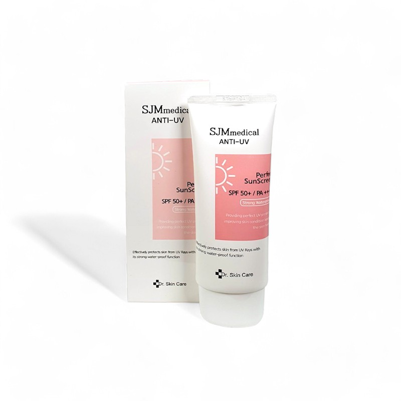 Kem chống nắng SJM Medical Anti UV Perfect SunScreen là kem chống nắng vật lý, nổi bật với chỉ số chống nắng cao