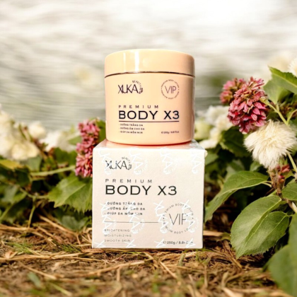 XuKa Kem Body X3 Premium dòng sản phẩm kem dưỡng dành cho da toàn thân thương hiệu XuKa