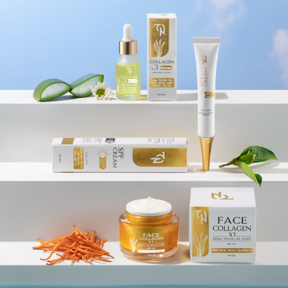 Combo Kem Face Ngày Collagen X3 TN Mỹ Phẩm Đông Anh  Giữ ẩm và giúp da luôn mềm mại và tươi trẻ