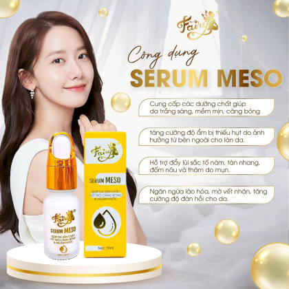 Serum Meso Fairy Hỗ Trợ Dưỡng Trắng Da Căng Bóng 10ml iúp da trắng sáng mềm mịn căng bóng
