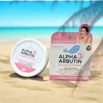 kem dưỡng trắng da Body Alpha Arbutin Collagen 3 Plus Cream 100g