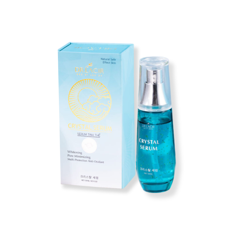 Serum Tinh Thể Vàng Dr.Lacir Crystal Serum 50ml  Giúp Da Căng Bóng