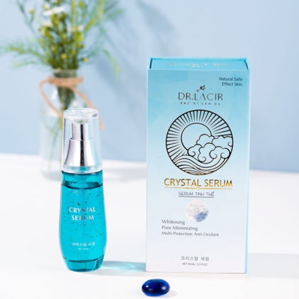 Serum Tinh Thể Vàng Dr.Lacir Crystal Serum 50ml  Giúp Da Căng Bóng