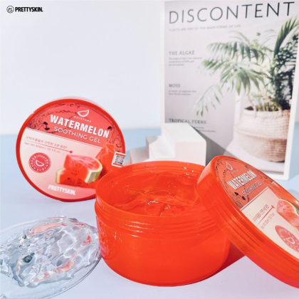 Gel Dưỡng Đa Năng Dưa Hấu Prettyskin  có tác dụng làm mát da, cung cấp nước tạo độ ẩm cho da từ đó làm giảm nếp nhăn và khô da