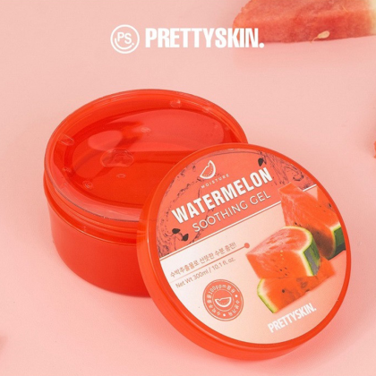 Gel Dưỡng Đa Năng Dưa Hấu Prettyskin  có tác dụng làm mát da, cung cấp nước tạo độ ẩm cho da từ đó làm giảm nếp nhăn và khô da