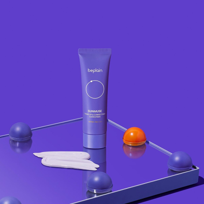 Kem Chống Nắng Beplain Sunmuse Màu Tím Đậm Dành Cho Mọi Loại Da 50ml