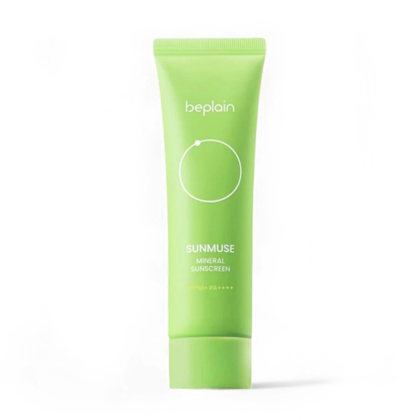 Kem Chống Nắng Beplain Sunmuse Màu Xanh Lá Dành Cho Da Dầu Mụn 50ml