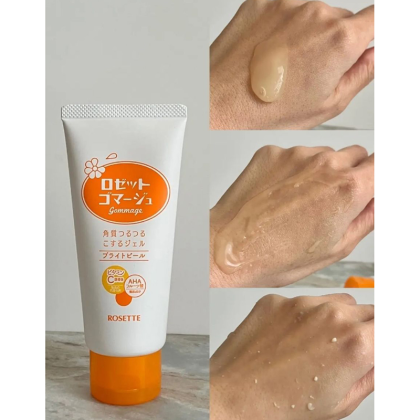 Gel Giúp Loại Bỏ Tế Bào Da Chết Dưỡng Sáng Da 120G Rosette Gommage Bright Peel