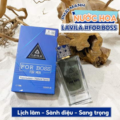 Nước hoa nam Lavila For Boss phong cách Gợi Cảm  Quyến Rũ  Lôi Cuốn