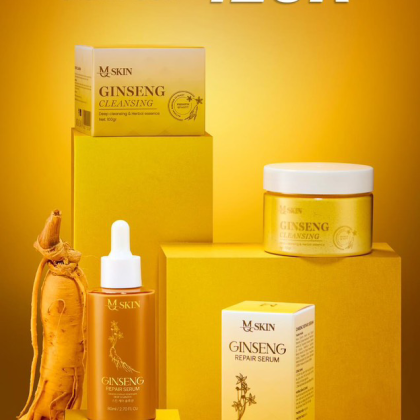 Combo tái tạo da sâm vàng MQ Skin đem lại cho bạn làn da tươi mới