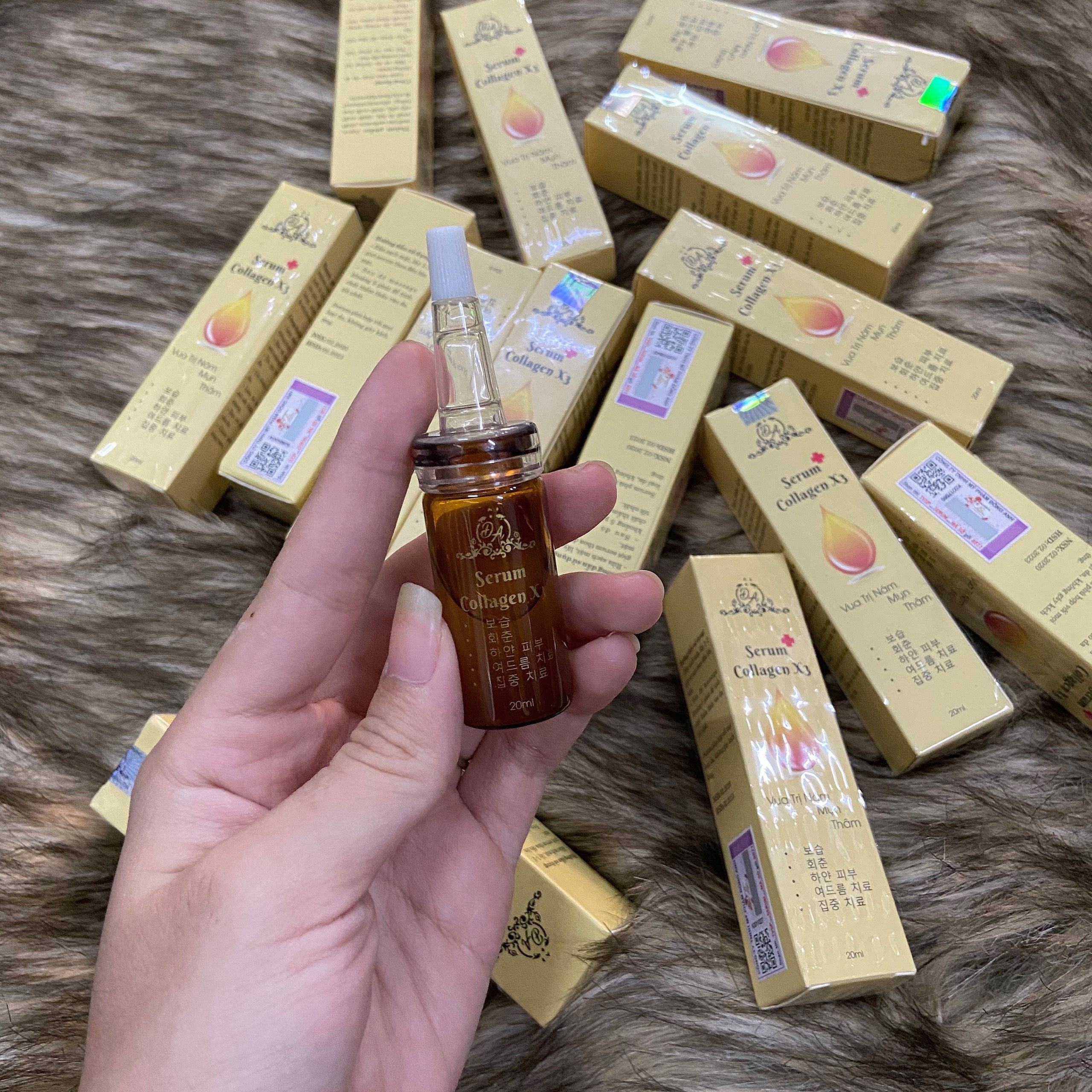 Serum collagen x3 có công dụng gì?