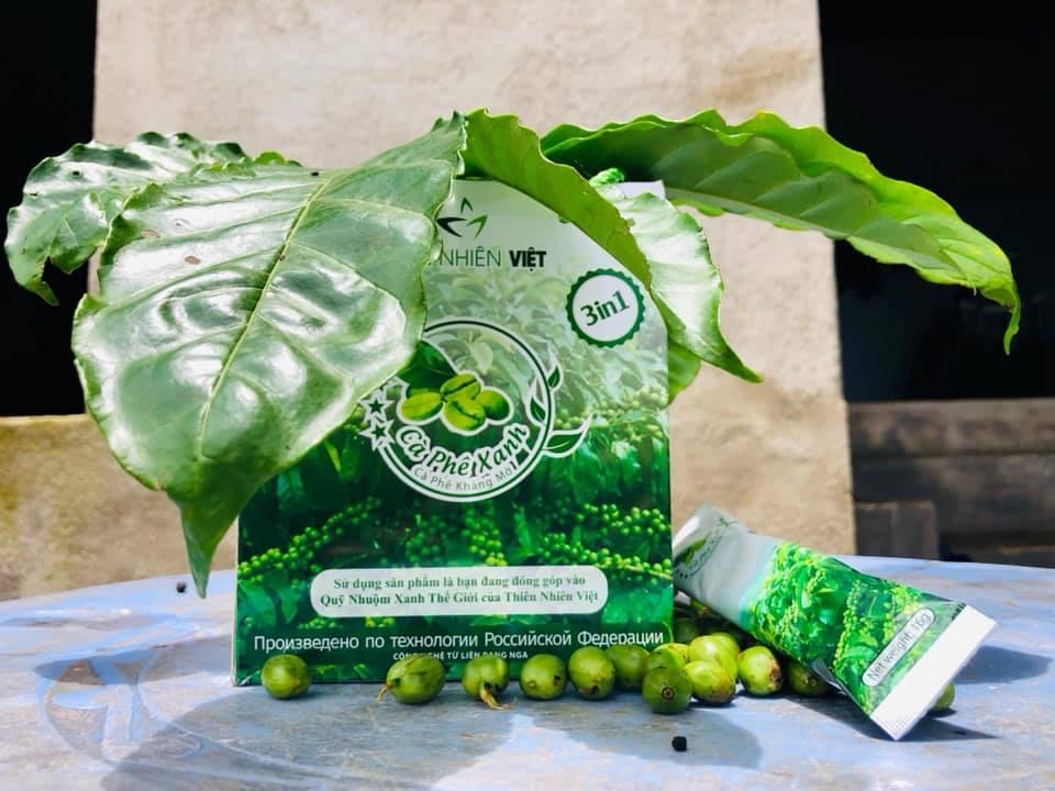 "HÔ BIẾN" 1Kg SAU 10 LY CÀ PHÊ XANH