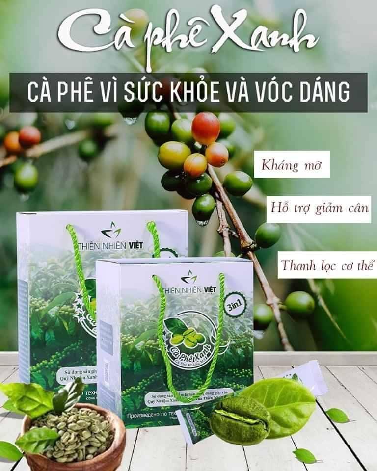 "HÔ BIẾN" 1Kg SAU 10 LY CÀ PHÊ XANH