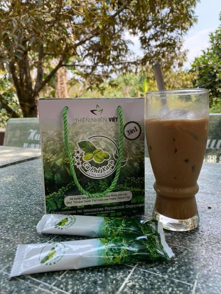 "HÔ BIẾN" 1Kg SAU 10 LY CÀ PHÊ XANH
