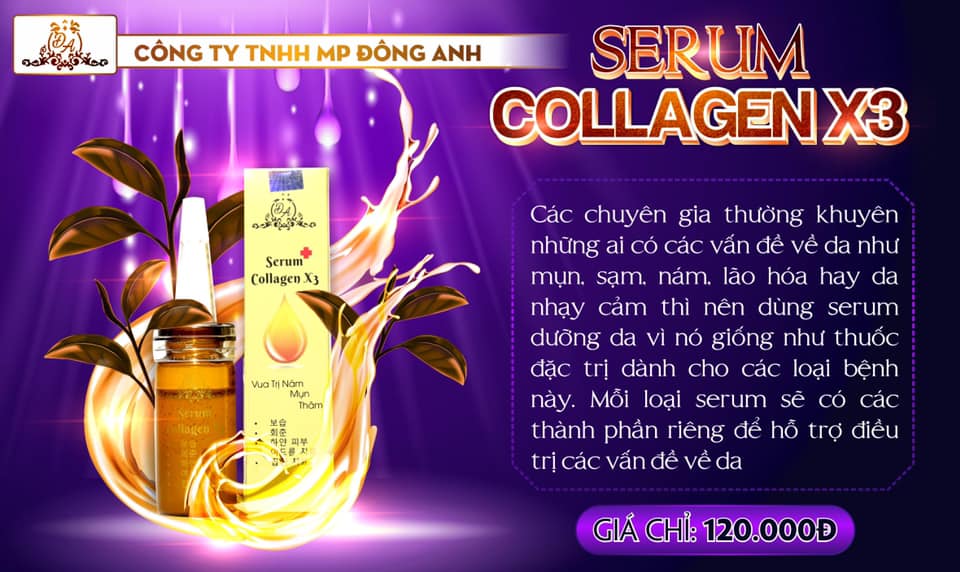 Khách đã biết gì về Serum Collagen x3 nhà em