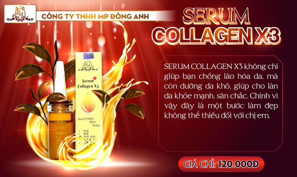 Khách đã biết gì về Serum Collagen x3 nhà em