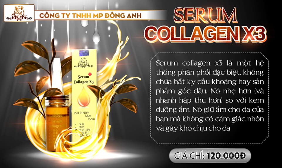 Khách đã biết gì về Serum Collagen x3 nhà em