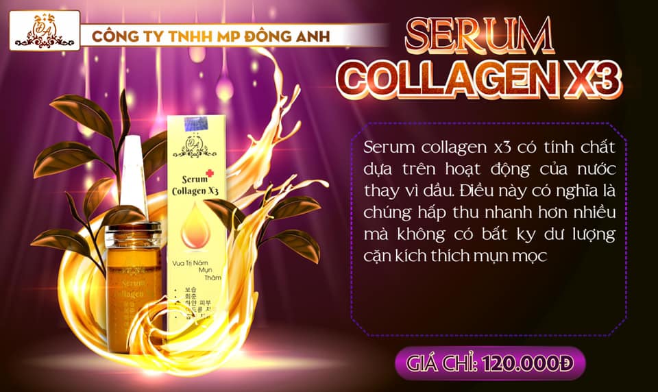 Khách đã biết gì về Serum Collagen x3 nhà em