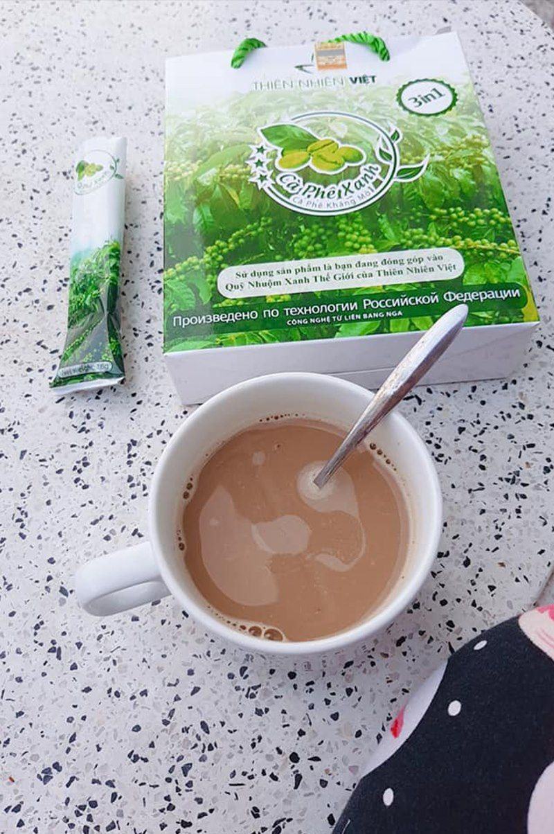 NGẤT NGÂY HƯƠNG VỊ THƠM NGON CỦA CÀ PHÊ XANH THIÊN NHIÊN
