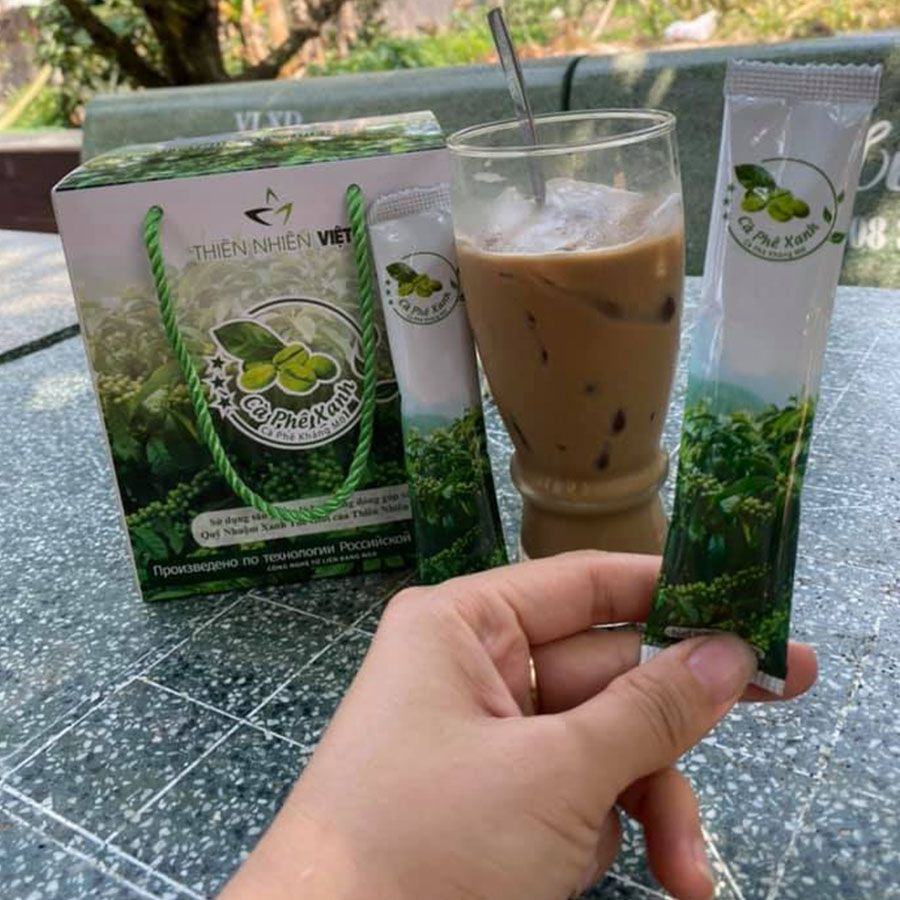 NGẤT NGÂY HƯƠNG VỊ THƠM NGON CỦA CÀ PHÊ XANH THIÊN NHIÊN