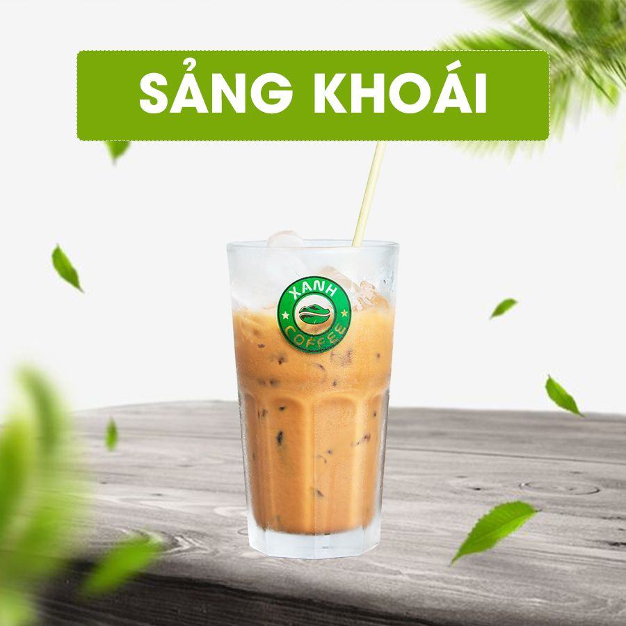 LÀM LY CÀ PHÊ XANH CHO BUỔI CHIỀU SÀI GÒN NÓNG NHẸ ĐI CẢ NHÀ ƠI