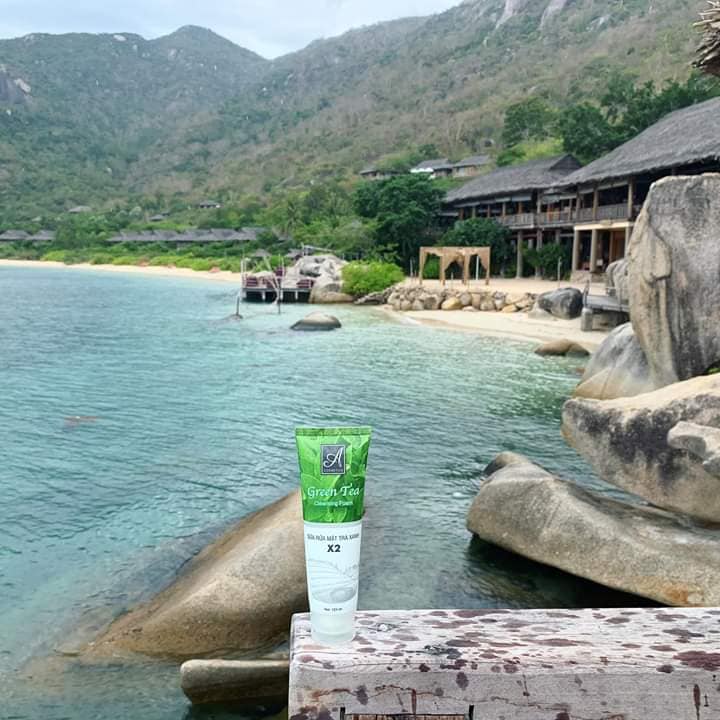 Sữa rửa mặt trà xanh X2 - Tẩy sạch bủi bẩn da mặt