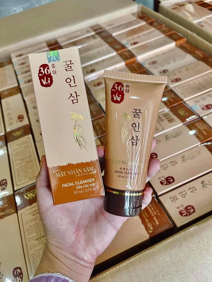 Sữa rửa mặt Mật nhân sâm 36 vị đúng là gây nghiện thực sự
