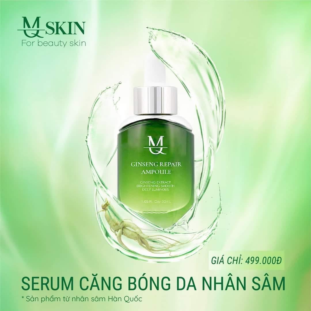 Serum căng bóng da nhân sâm MQ Skin chính hãng