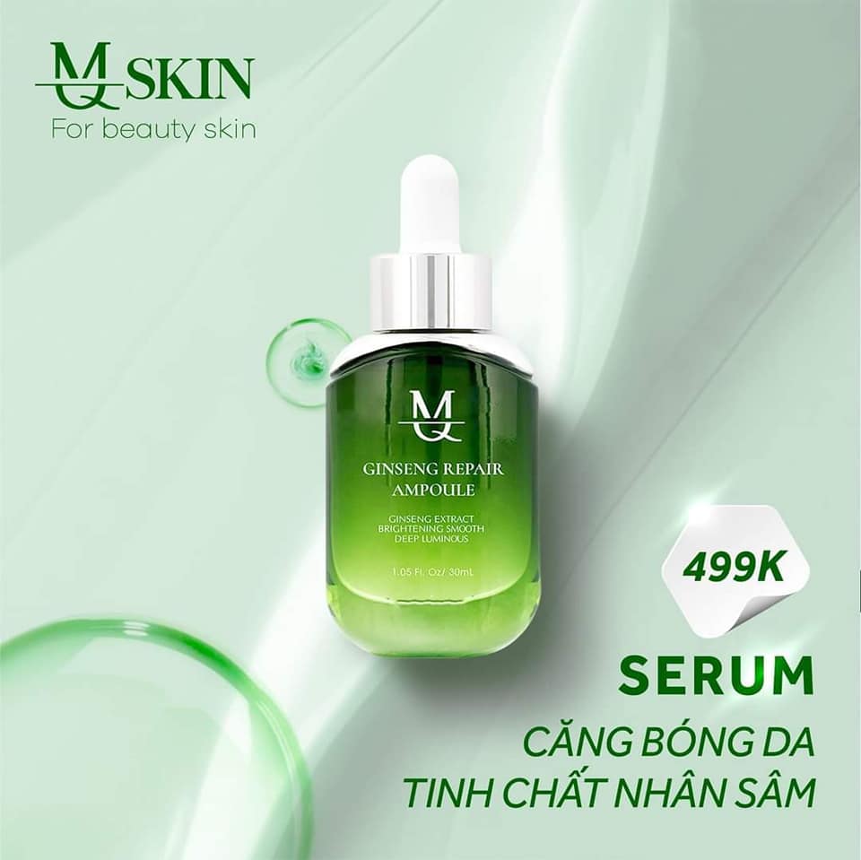 Da căng mịn - mặt mộc vẫn xinh với Serum căng bóng da MQ Skin
