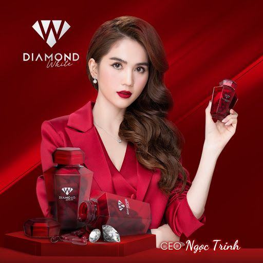 Viên uống trắng da Ngọc Trinh Diamond White chính hãng