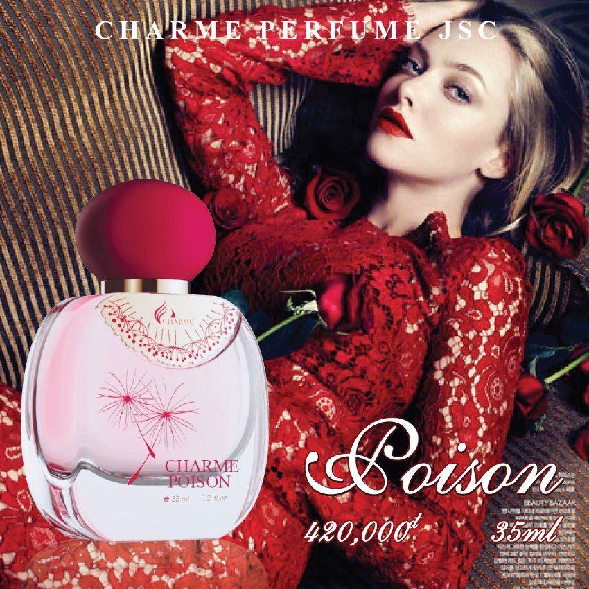 Nước hoa nữ Charme Poison 35ml chính hãng